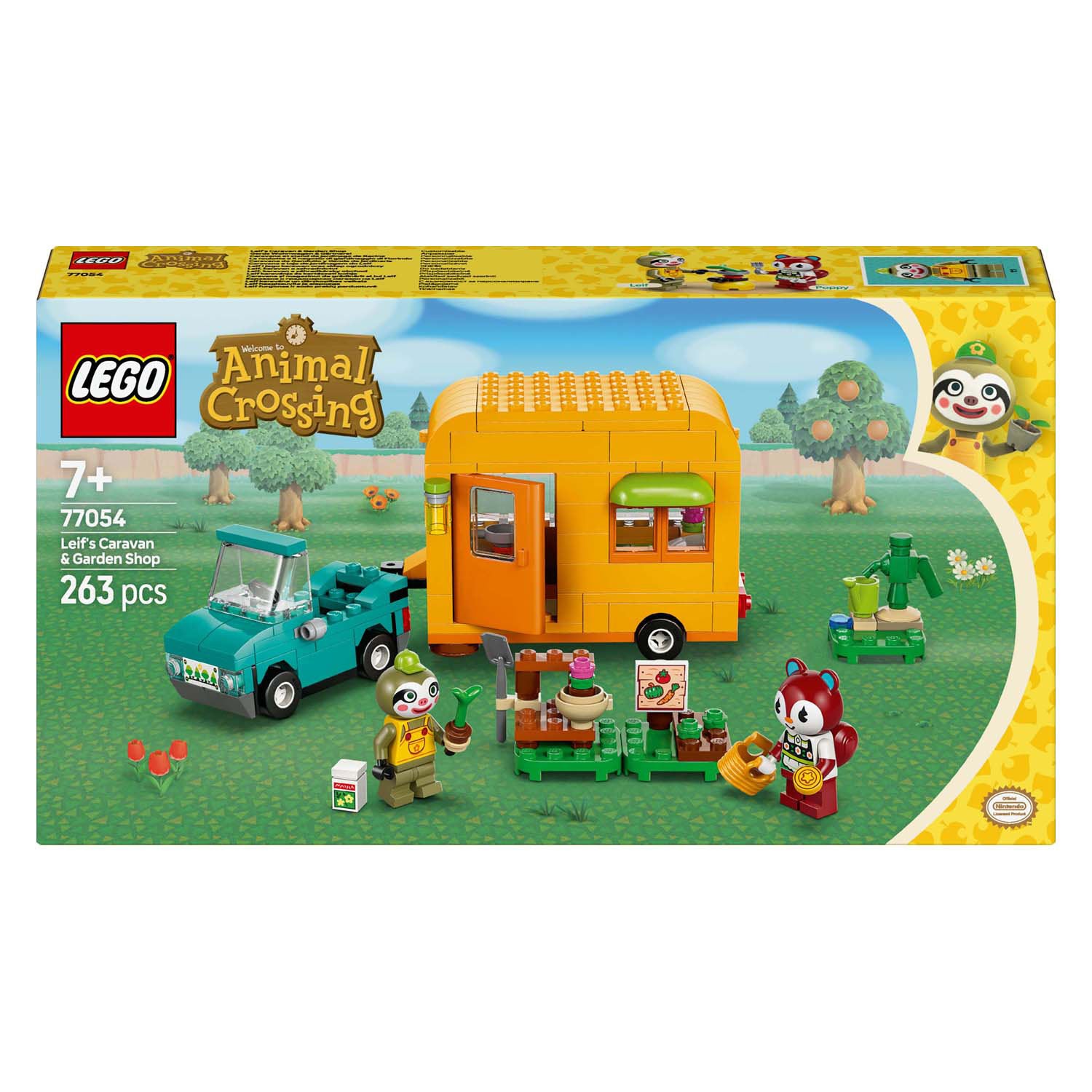 Lego Lego Animal Crossing 77054 Leifs Caravan und Tuinwinkel