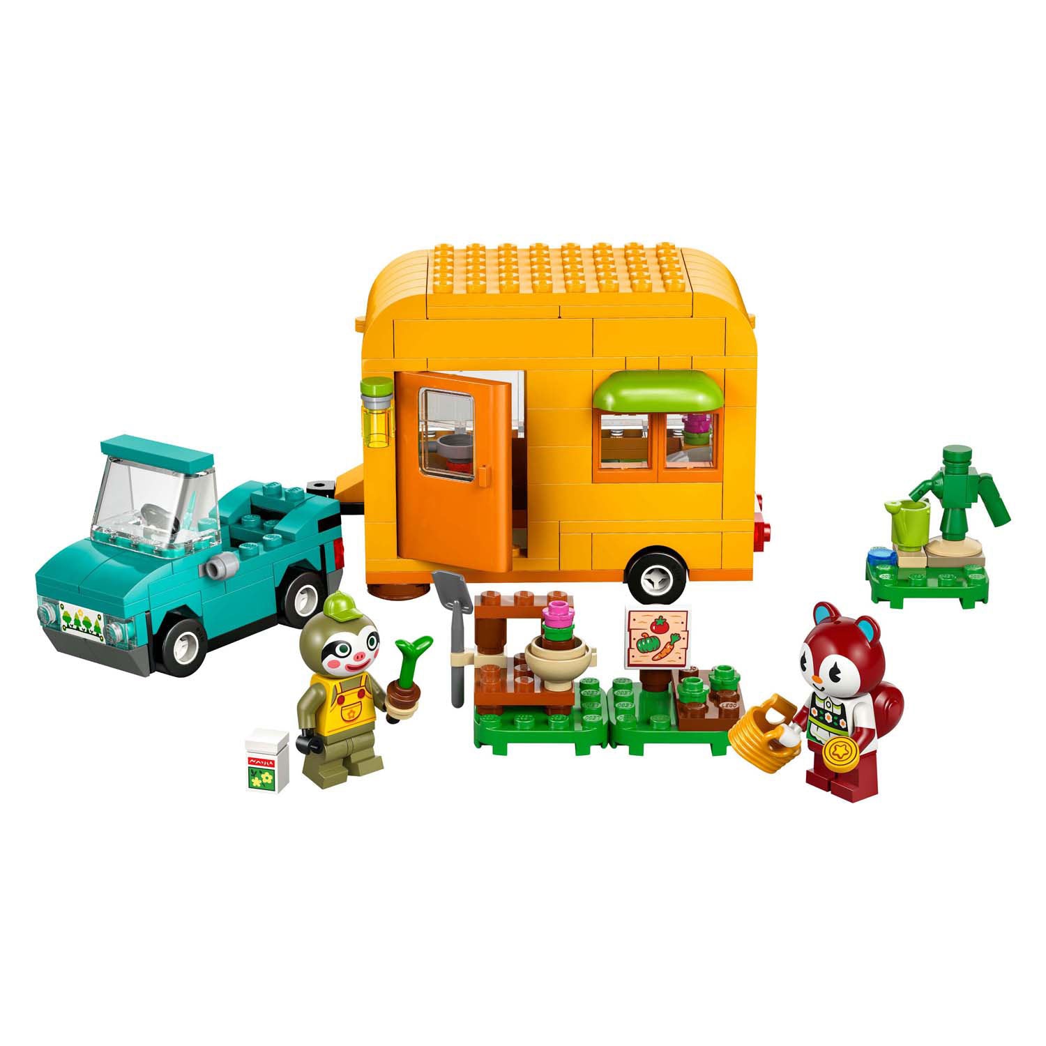 Lego Lego Animal Crossing 77054 Leifs Caravan und Tuinwinkel