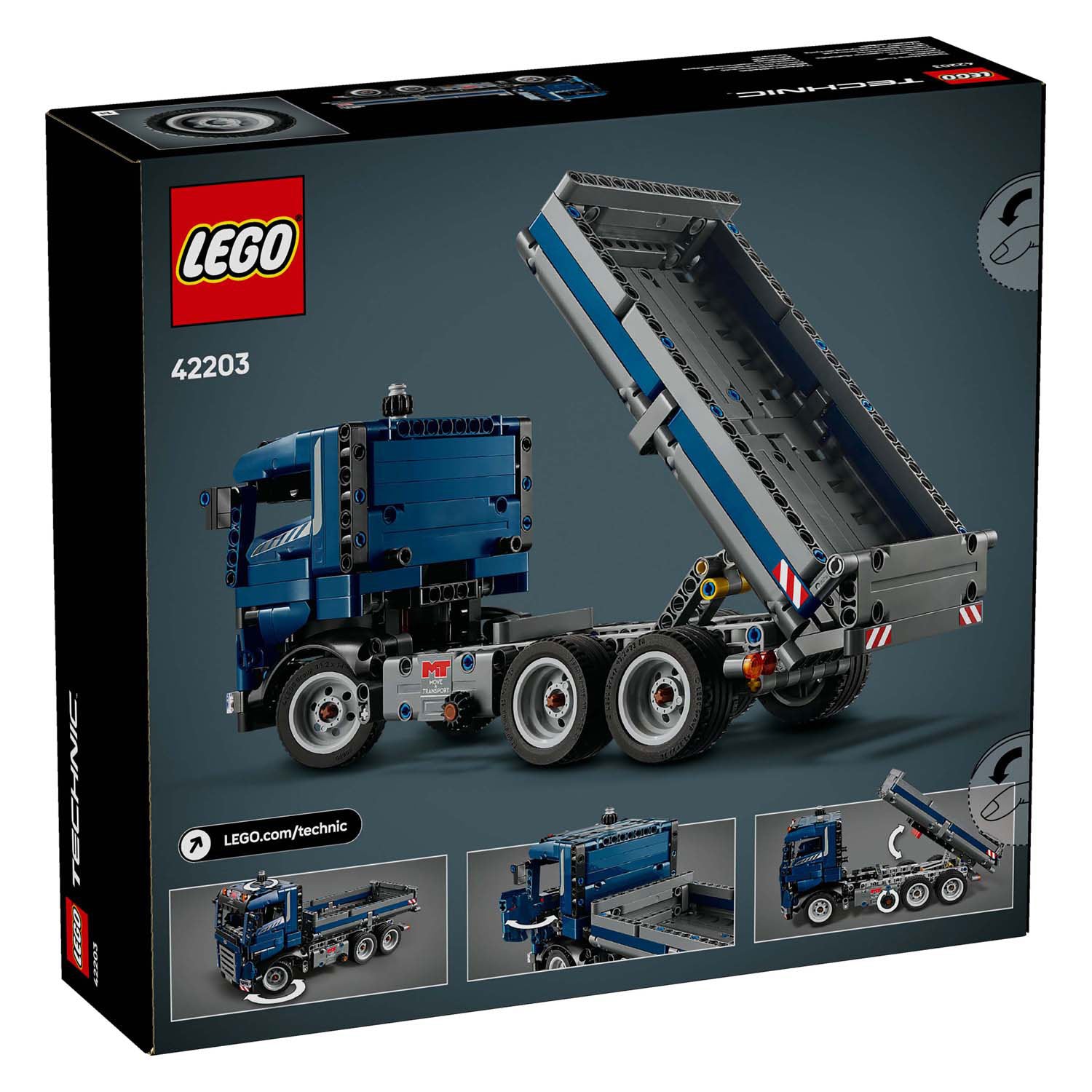 LEGO Technic 42203 LKW mit Neigungsfunktion