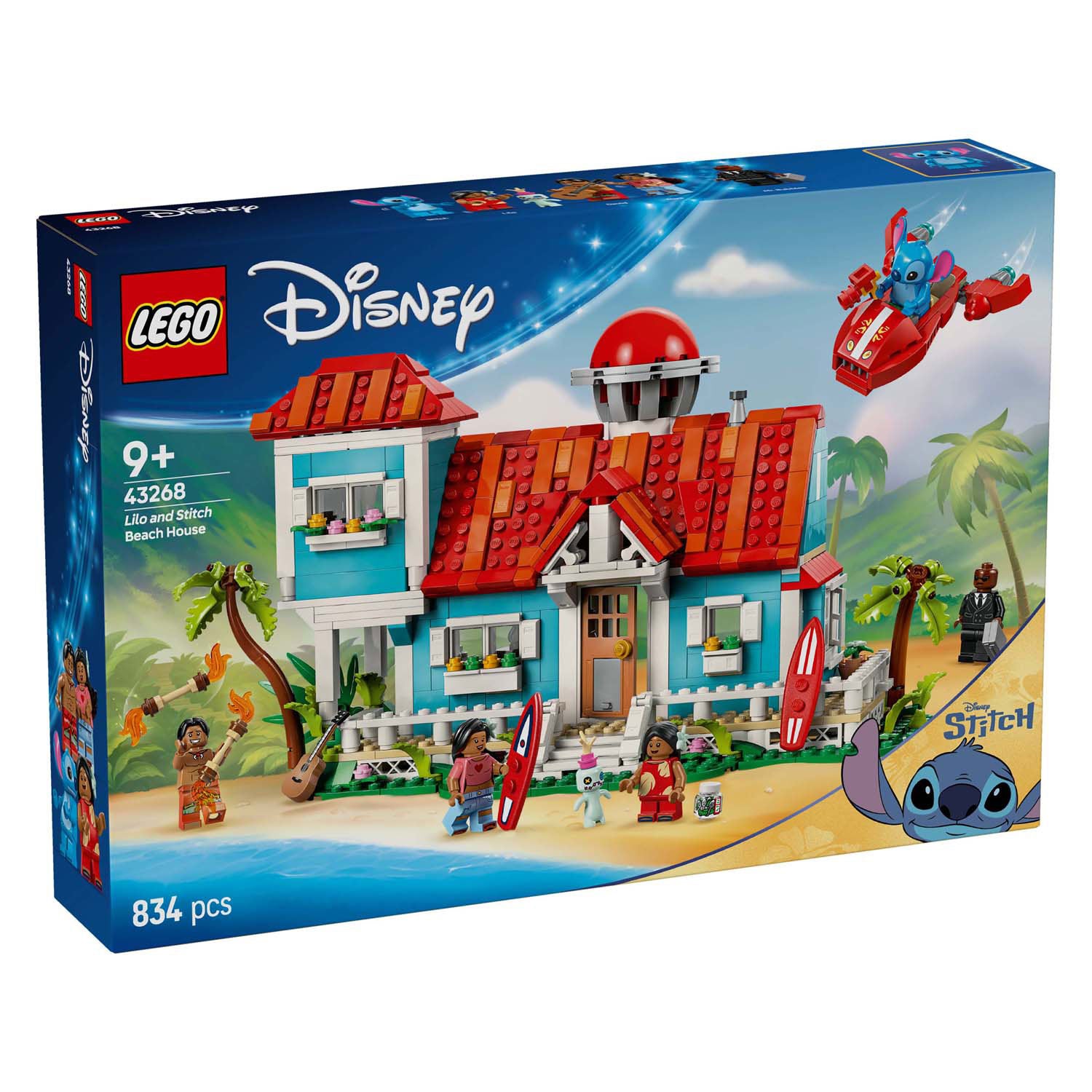 Lego Disney 43268 Lilo und Stitch Strandhuis