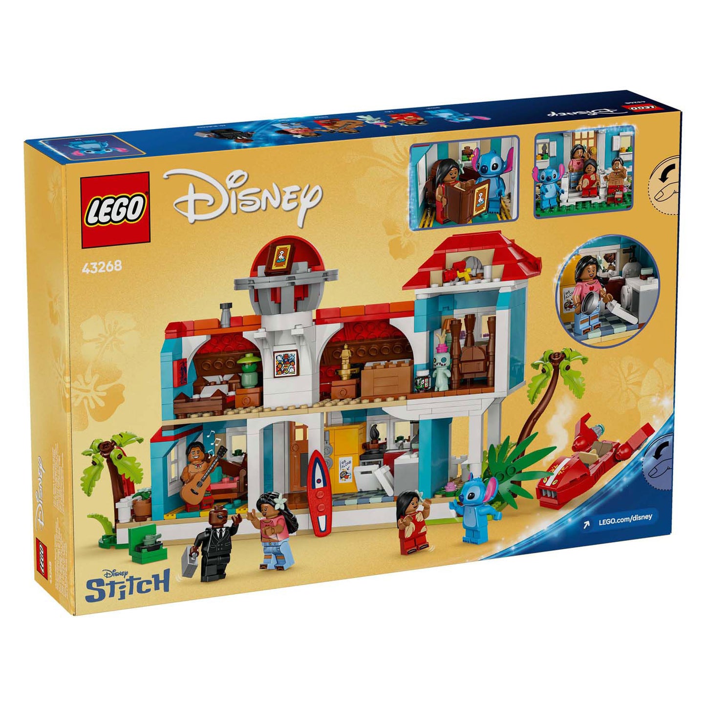 Lego Disney 43268 Lilo und Stitch Strandhuis