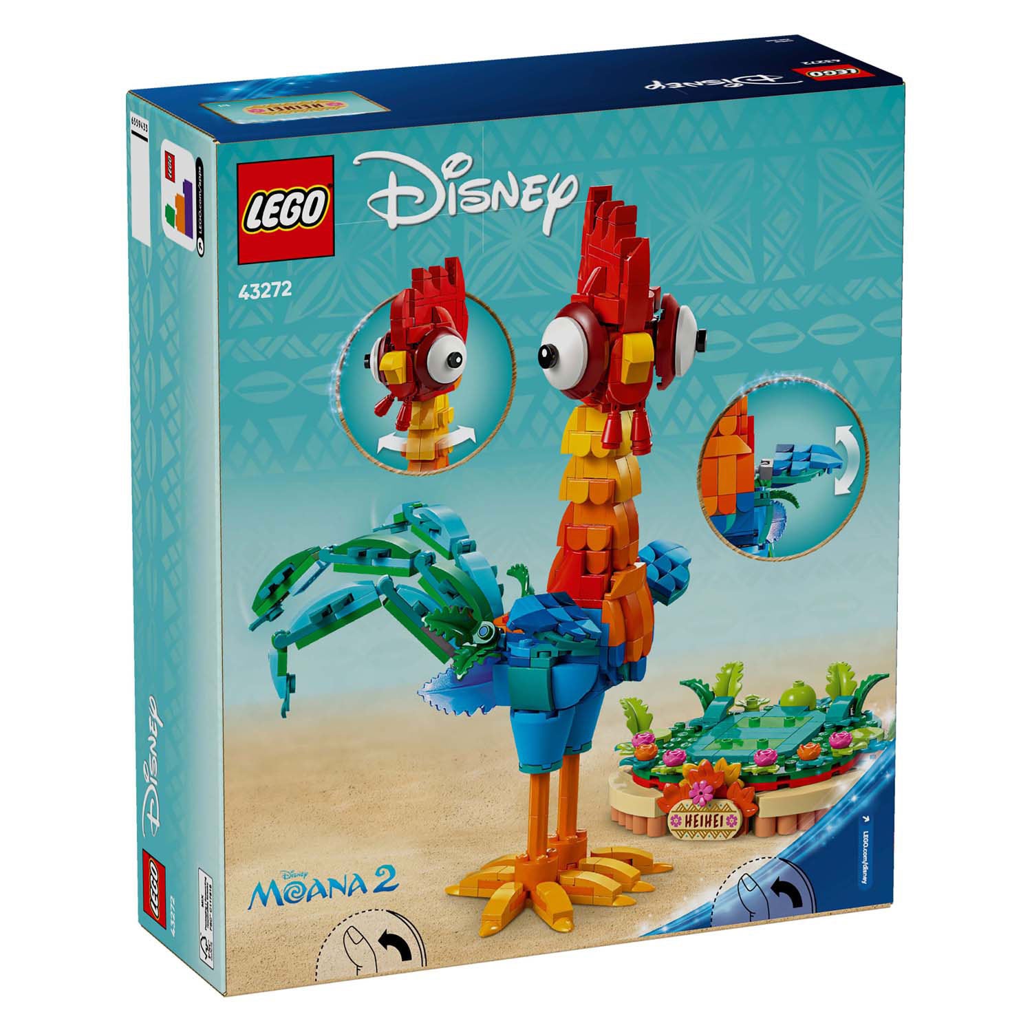 LEGO 43272 Disney Prinzessin Heihei