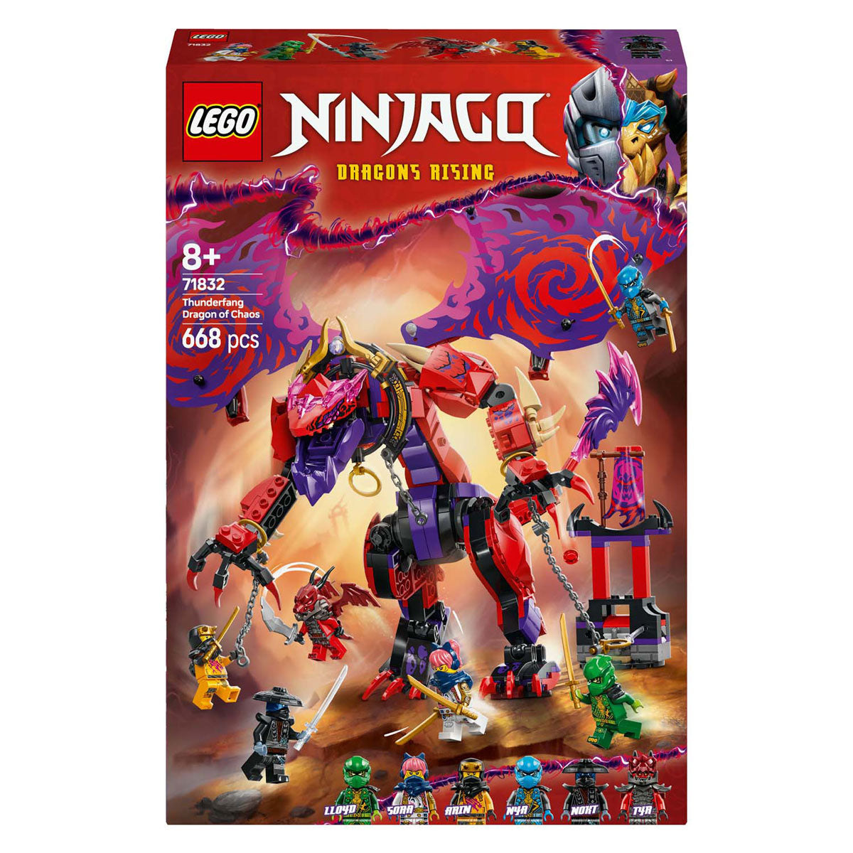 LEGO 71832 Ninjago Lightntand Dragon aus dem Chaos