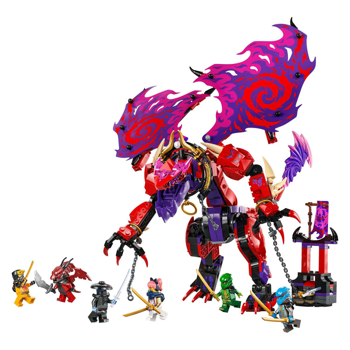 LEGO 71832 Ninjago Lightntand Dragon aus dem Chaos