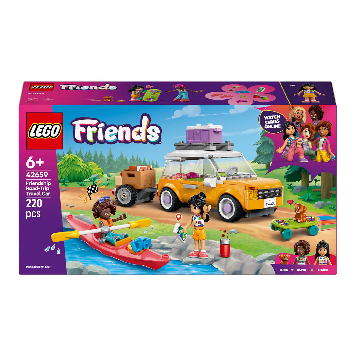 PIC LEGO 42659 Freunde zusammen auf Roadtrip