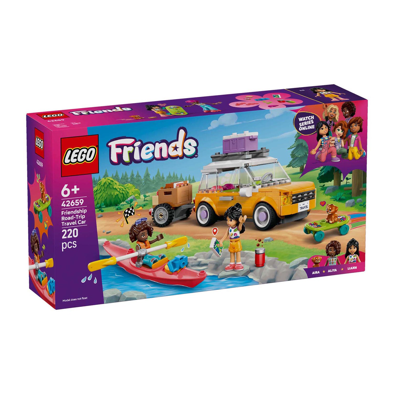 PIC LEGO 42659 Freunde zusammen auf Roadtrip