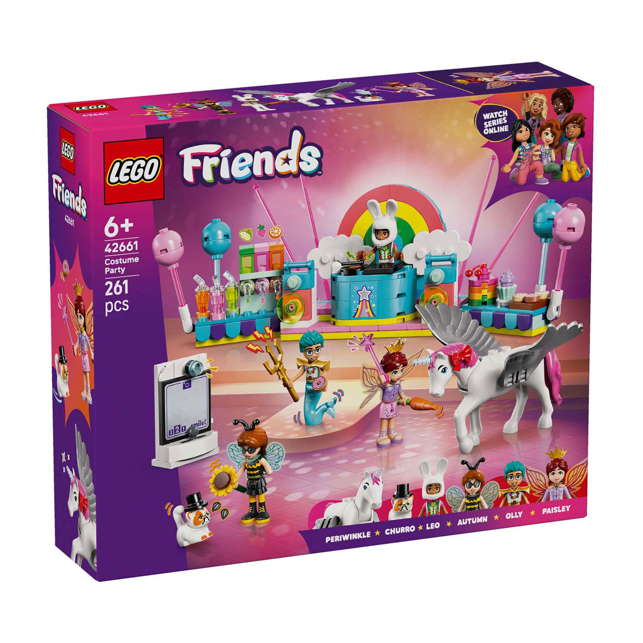 Lego Friends 42661 Dress -up -Party mit Einhorn und Fee
