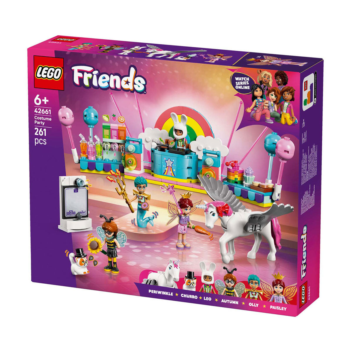 Lego Friends 42661 Dress -up -Party mit Einhorn und Fee