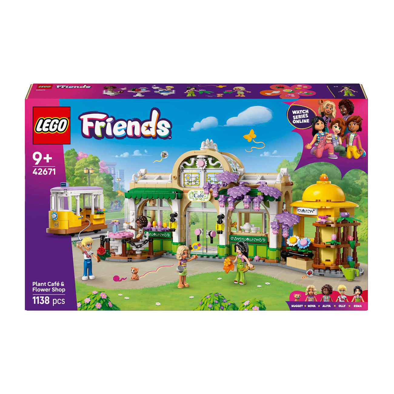 LEGO 42671 Freunde Plantcafé und Bloemenwinkel