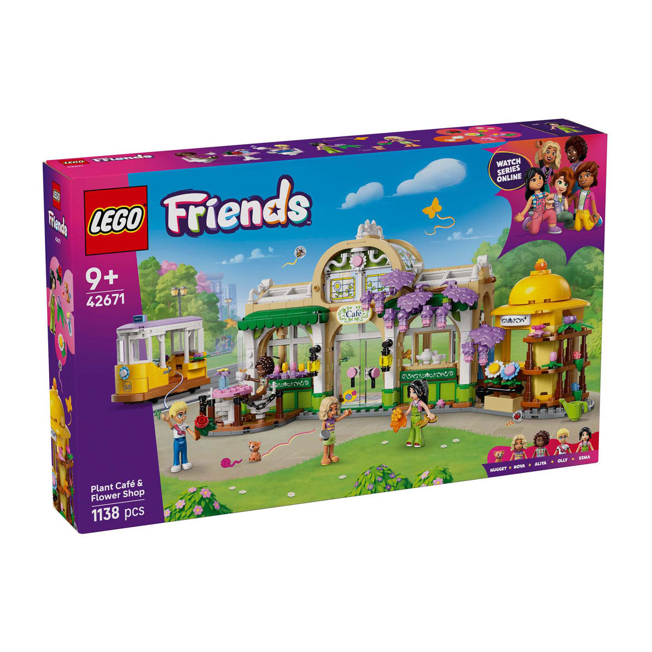 LEGO 42671 Freunde Plantcafé und Bloemenwinkel