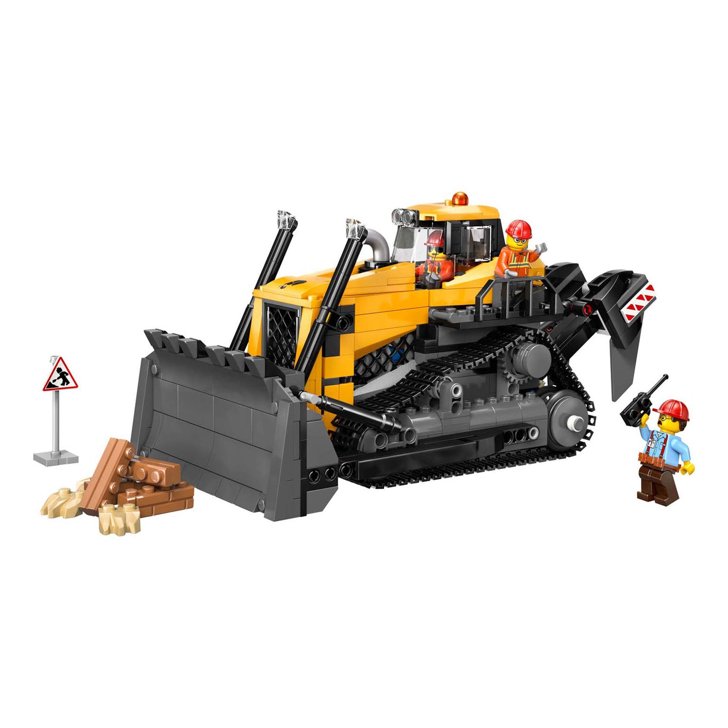 LEGO 60466 City Big Vehicles Gelb Bulldozer