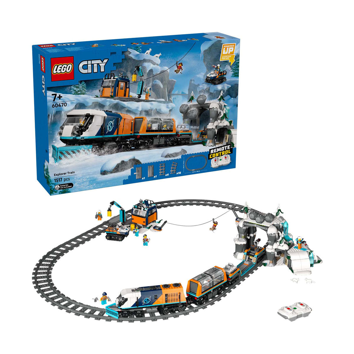 LEGO 60470 City Trains Forschungszug am Nordpol