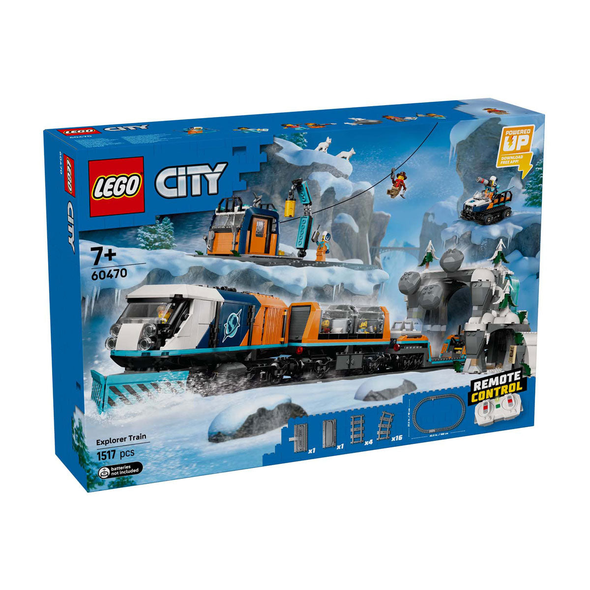 LEGO 60470 City Trains Forschungszug am Nordpol