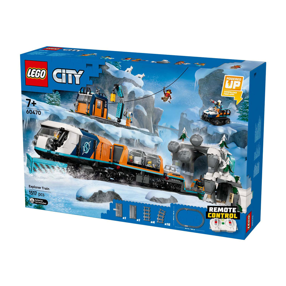 LEGO 60470 City Trains Forschungszug am Nordpol
