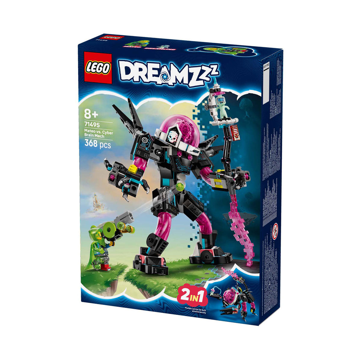 LEGO 71495 Dreamzzz Mateo gegen Cyber ​​Brain Mecha