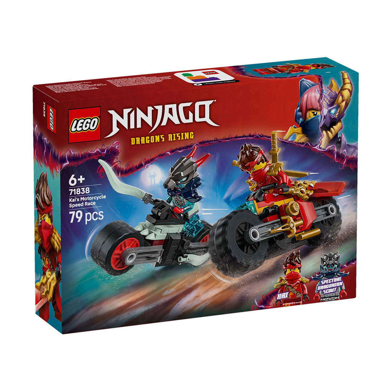 LEGO 71838 Ninjago Kai's Motorrennen
