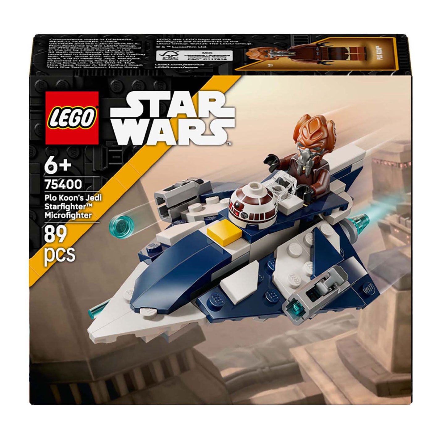 LEGO 75400 Star Wars Plo Koons Jedi Starfighter Mikrofighter
