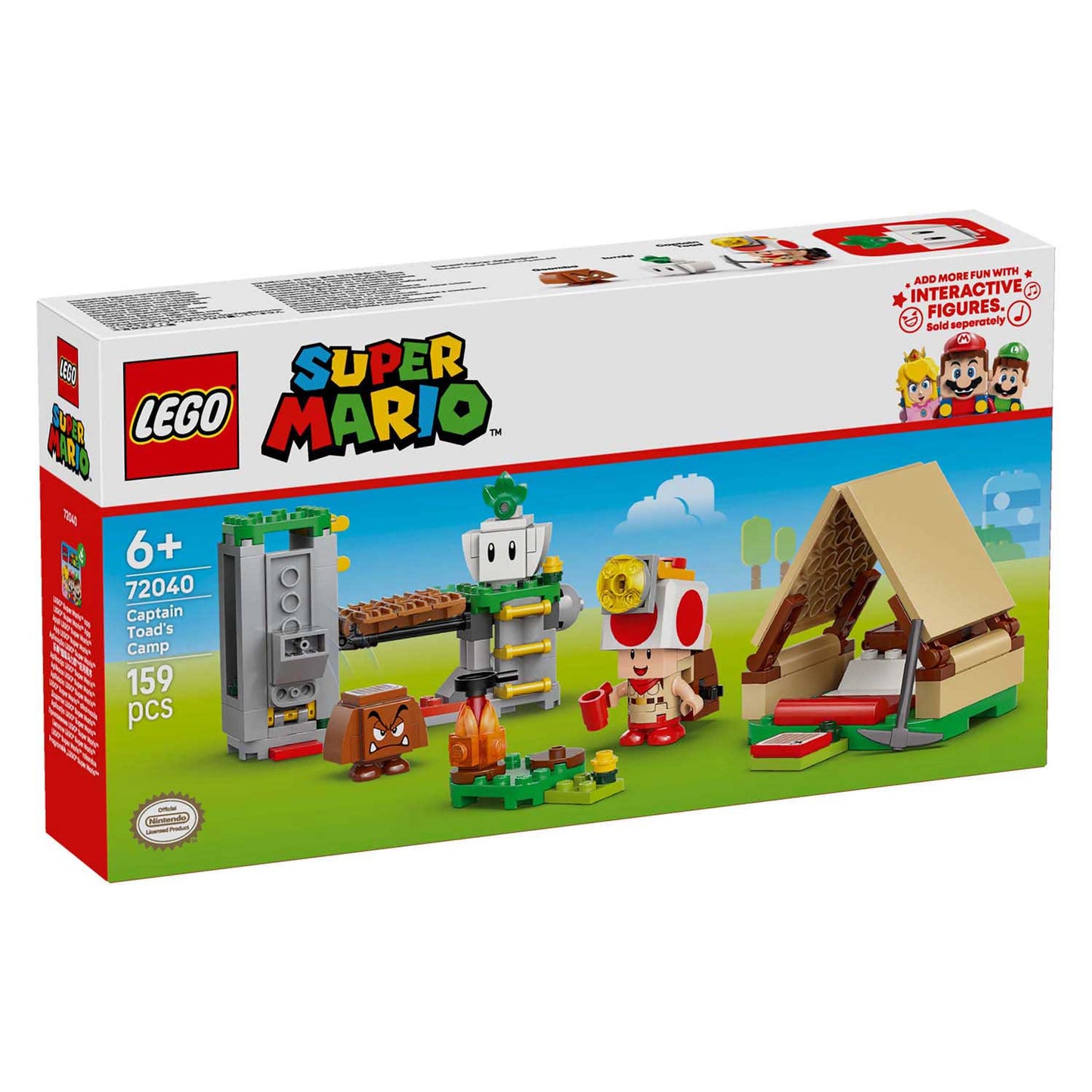 LEGO Super Mario 72040 Toad Boss Camping Site