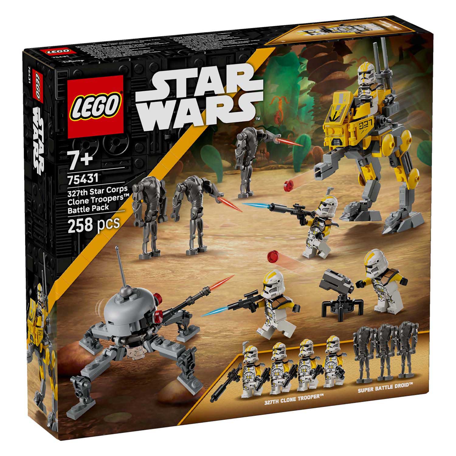 LEGO 75431 Star Wars 327th Star Corps Klon Troopers Battle Pack