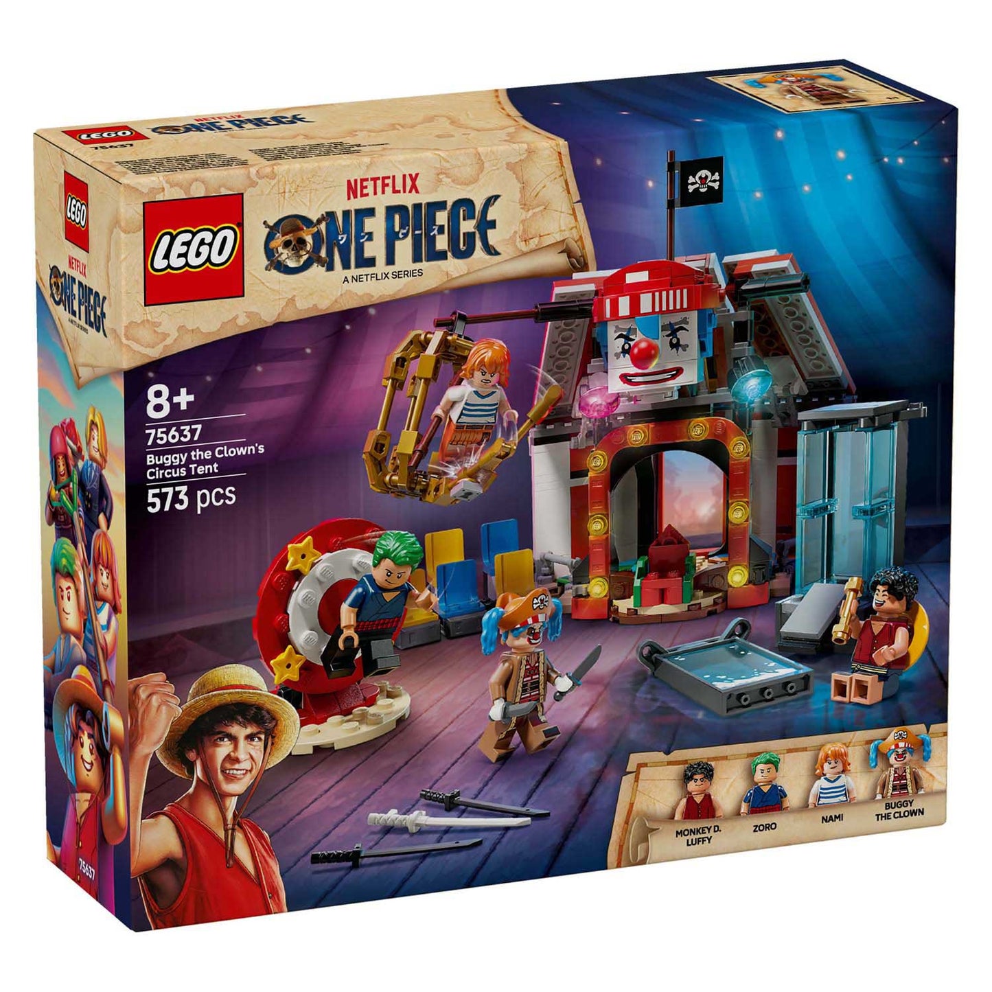LEGO 75637 Ein Stück Zirkuszelt von Buggy de Clown
