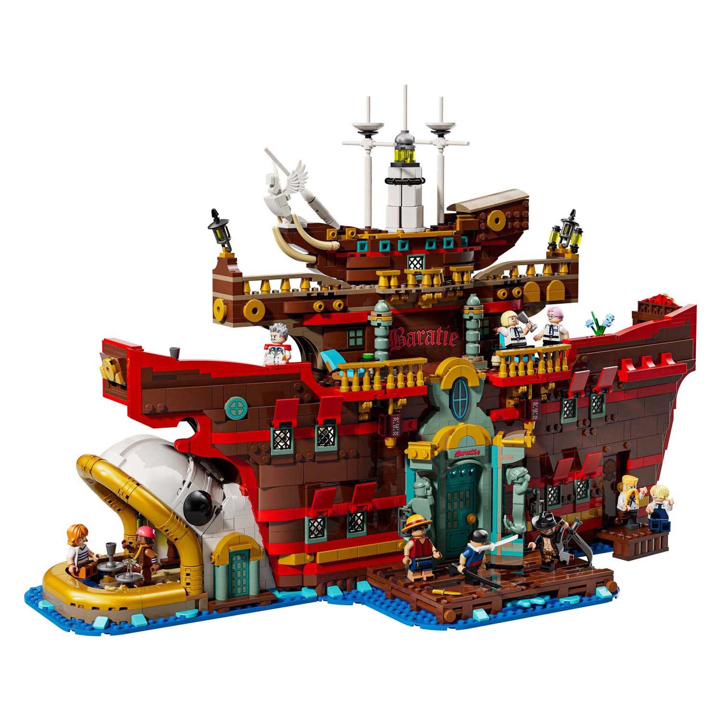 LEGO 75640 Ein Stück Das schwimmende Restaurant Bara
