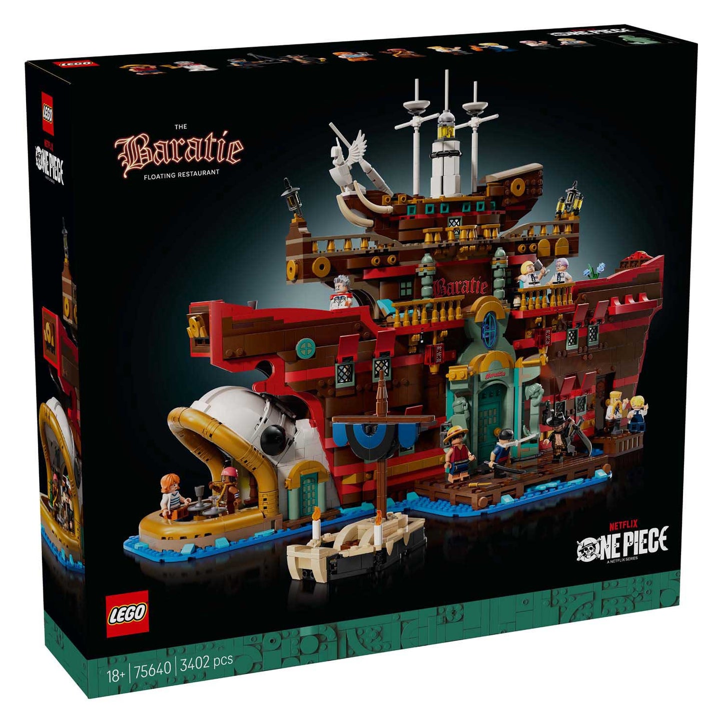 LEGO 75640 Ein Stück Das schwimmende Restaurant Bara