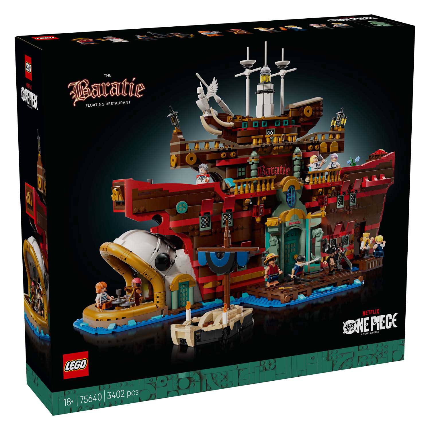 LEGO 75640 Ein Stück Das schwimmende Restaurant Bara