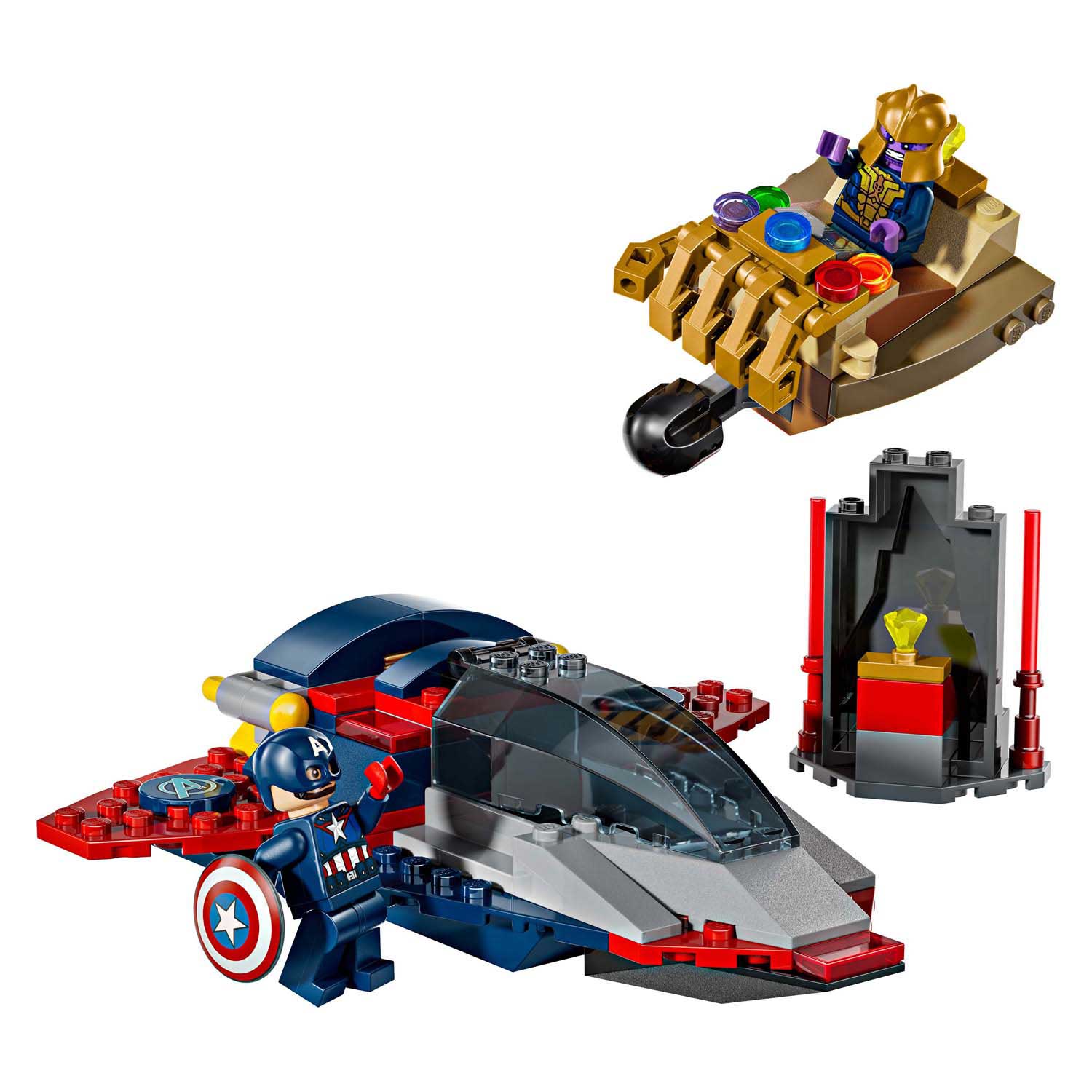 Lego Super Heroes Marvel 76319 Captain America gegen Thanos