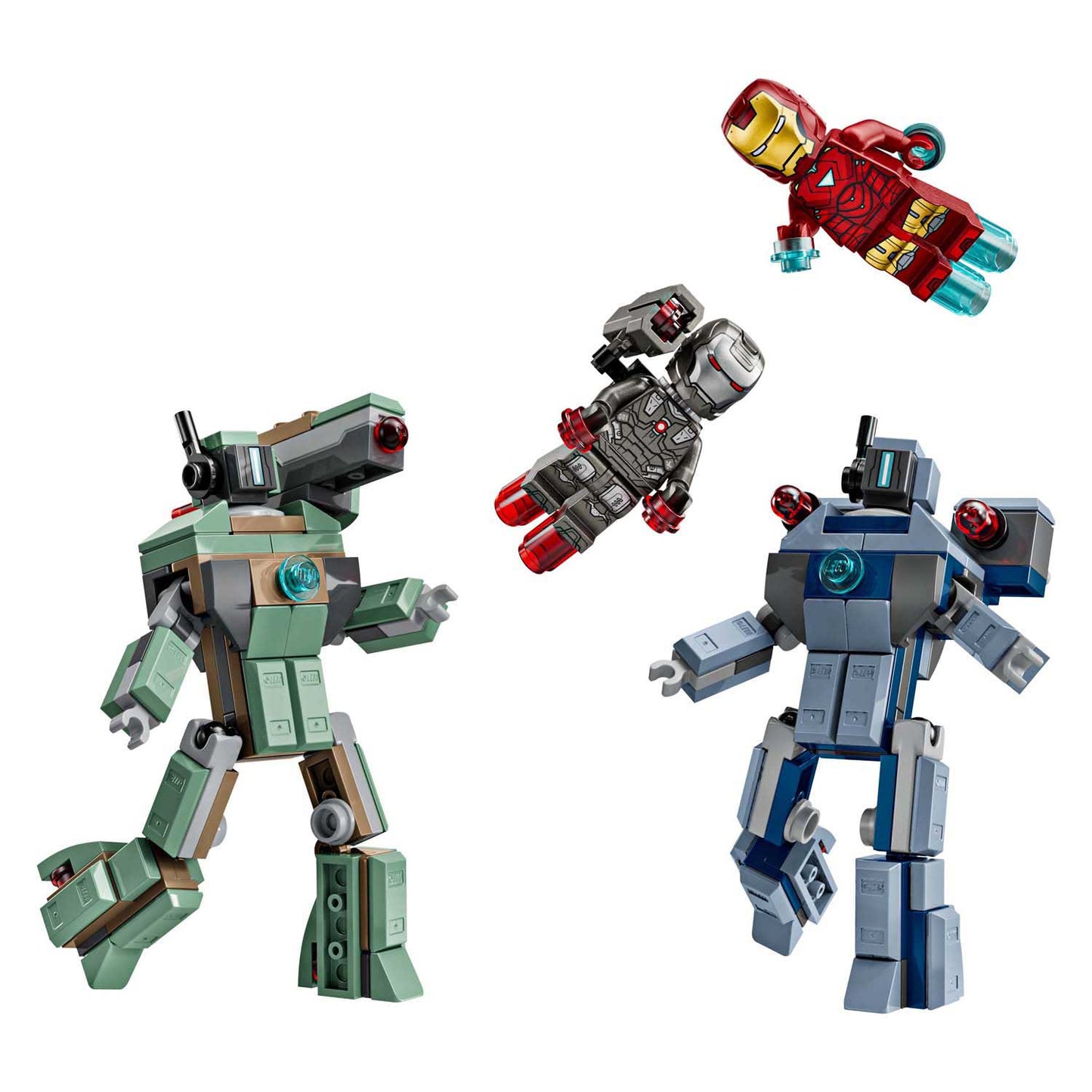 Lego Super Heroes Marvel 76320 Iron Man und War Machine gegen Hammer Spendes