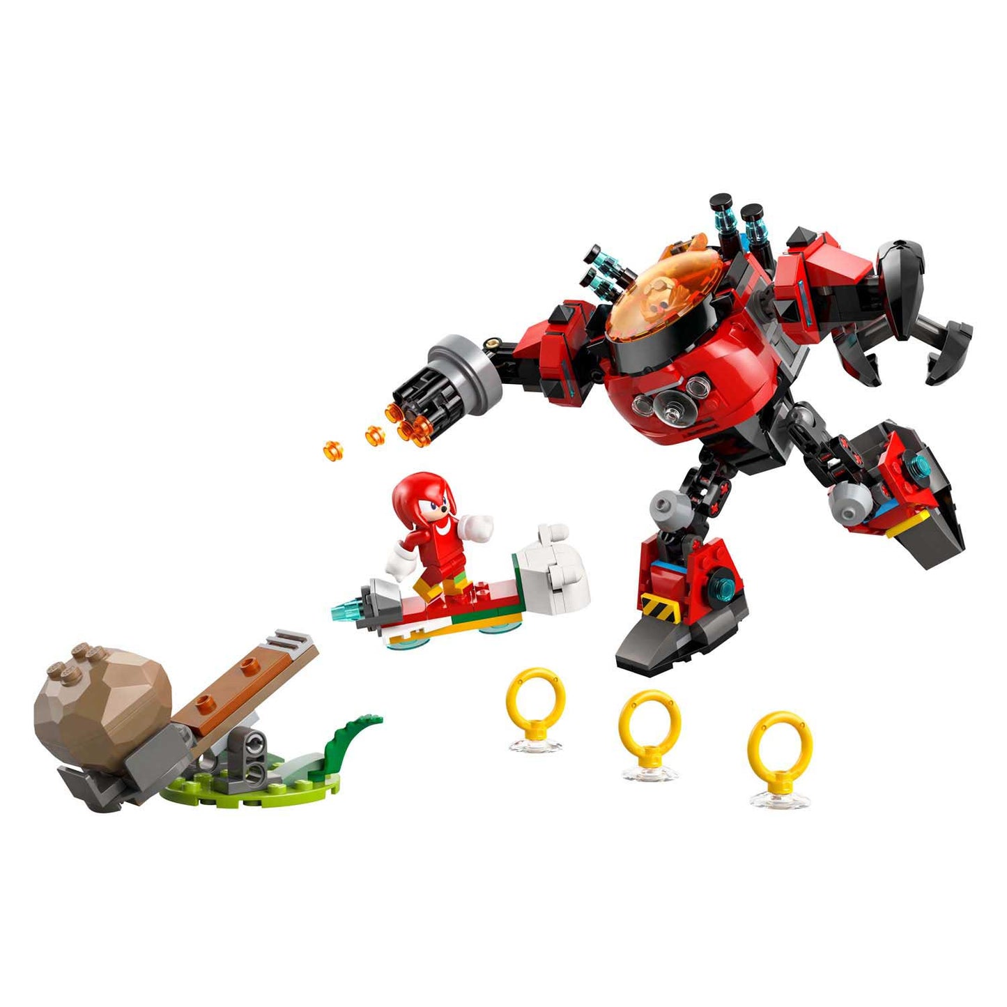 Lego Sonic 77005 Knuckles gegen Dr. Eggman Egg Crusher Mecha