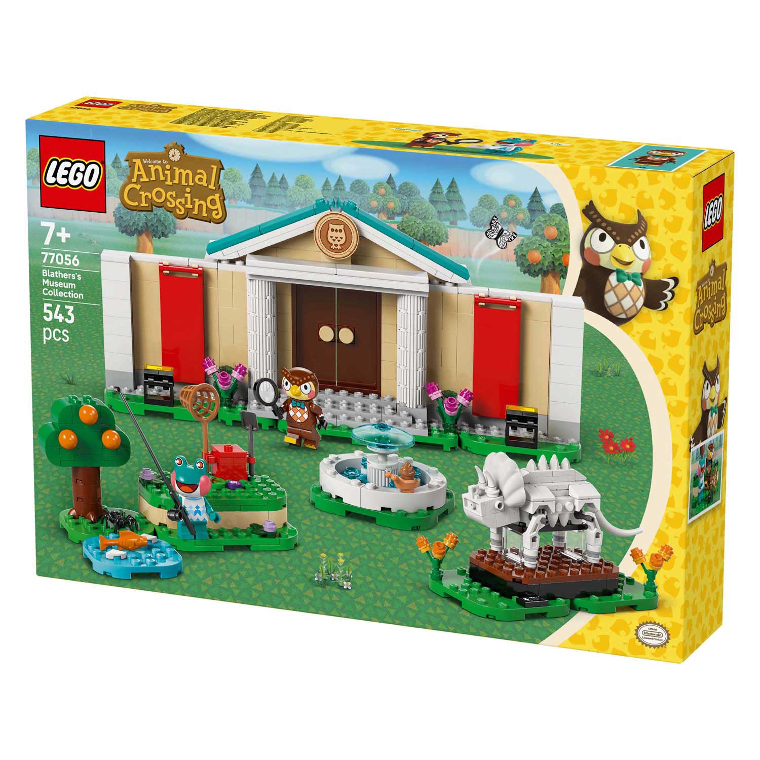 Lego Animal Crossing 77056 Blather Museum Sammlung