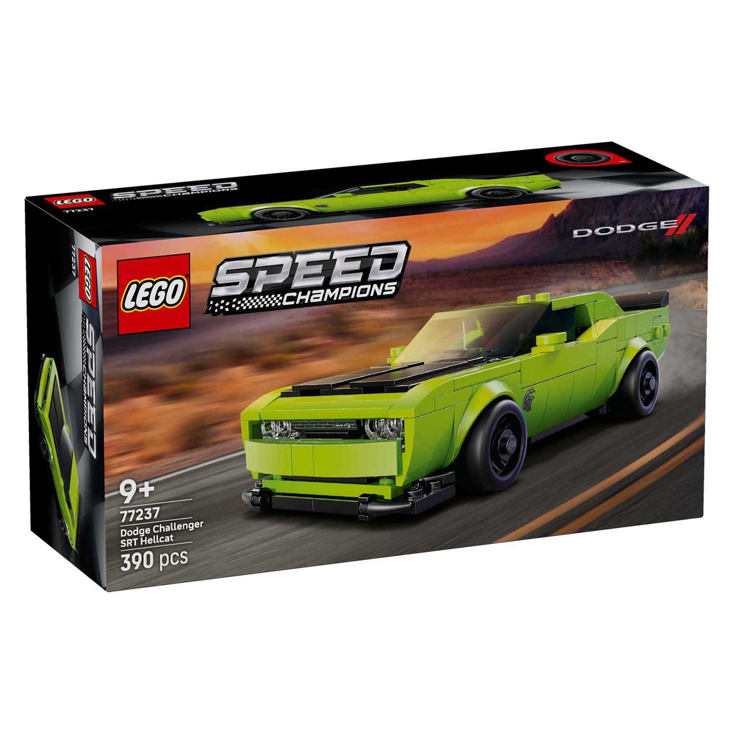 Lego Speed ​​Champions 77237 Dodge Challenger SRT Hellcat Sportwagen
