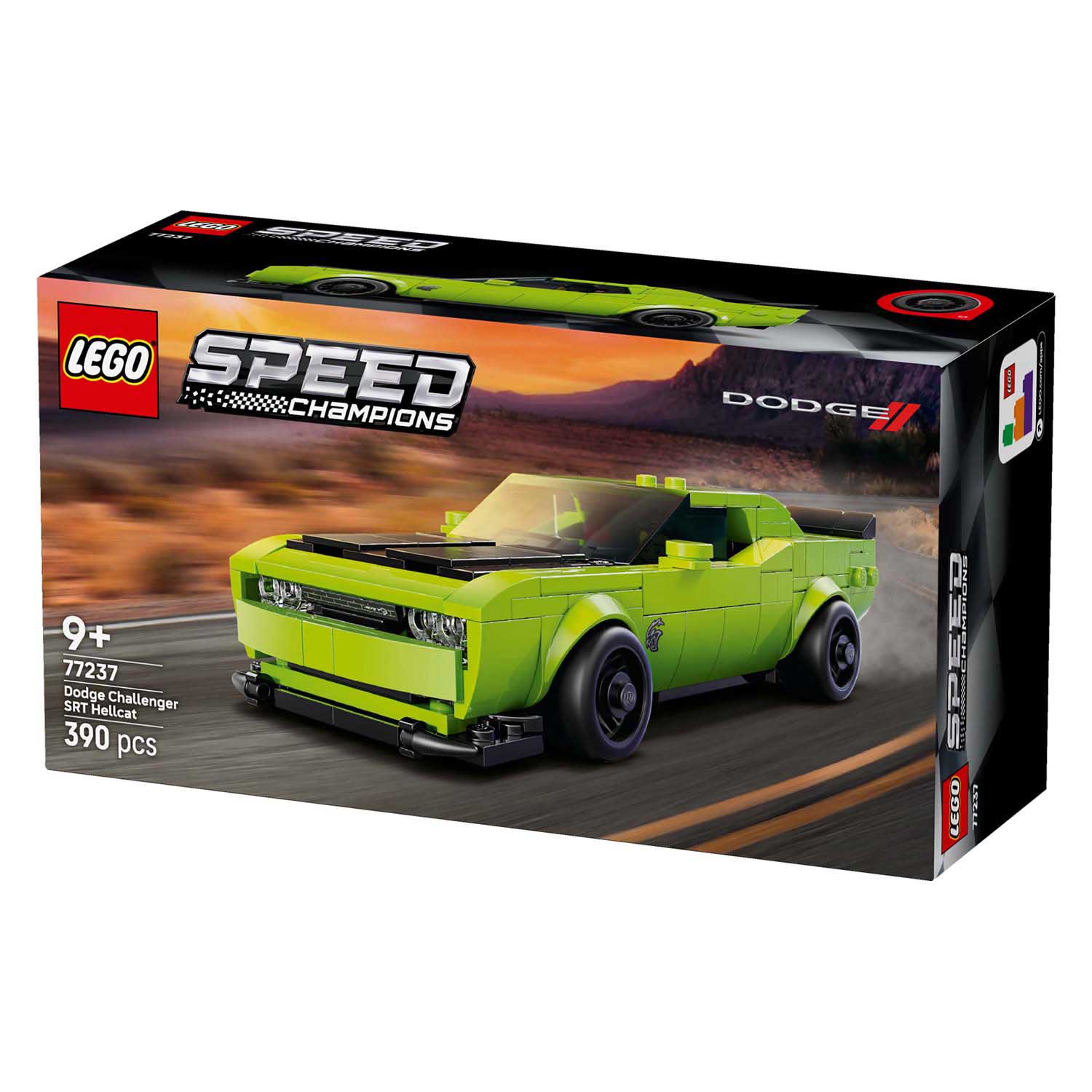 Lego Speed ​​Champions 77237 Dodge Challenger SRT Hellcat Sportwagen