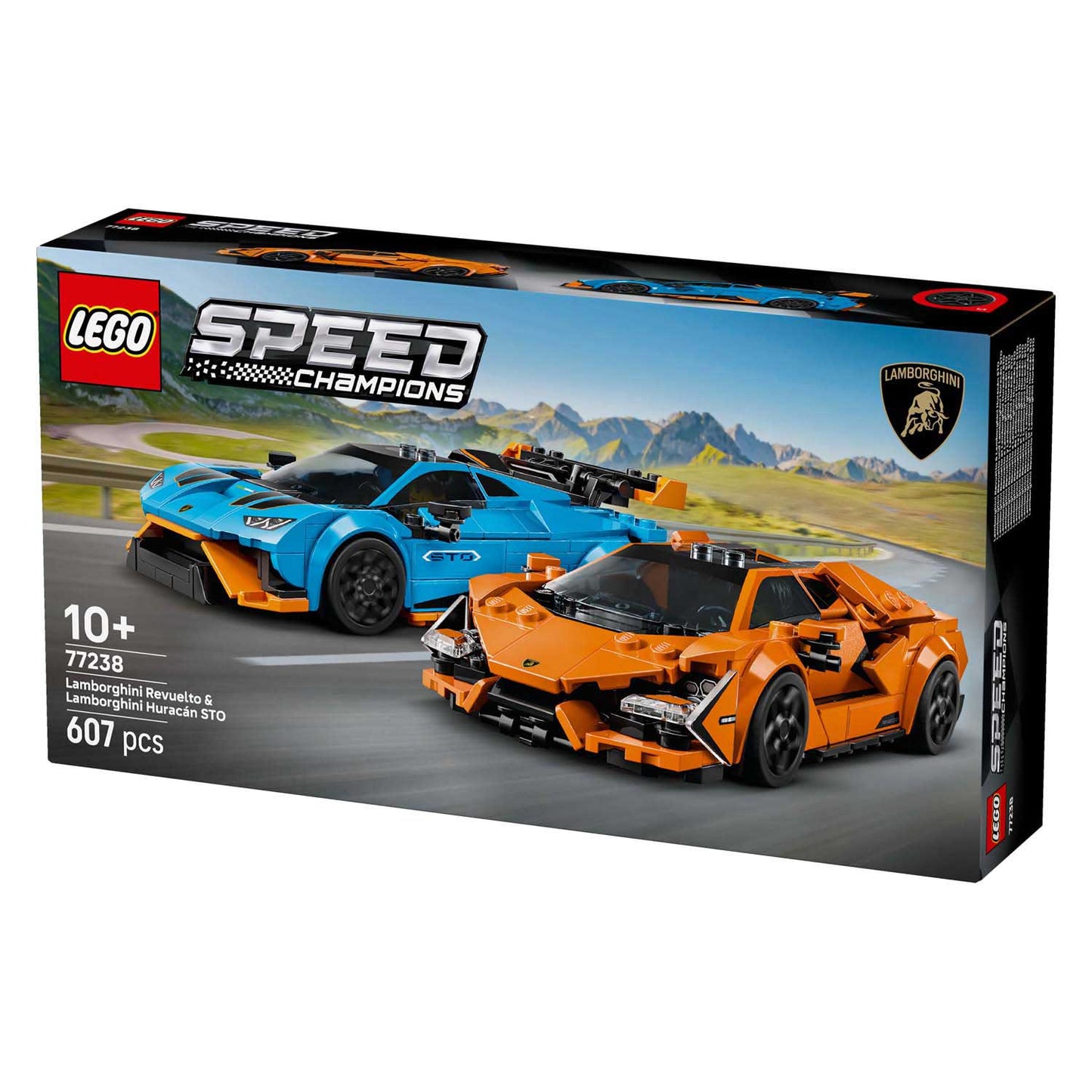 Lego Speed ​​Champions 77238 Lamborghini Revuelto und Huracan Sto