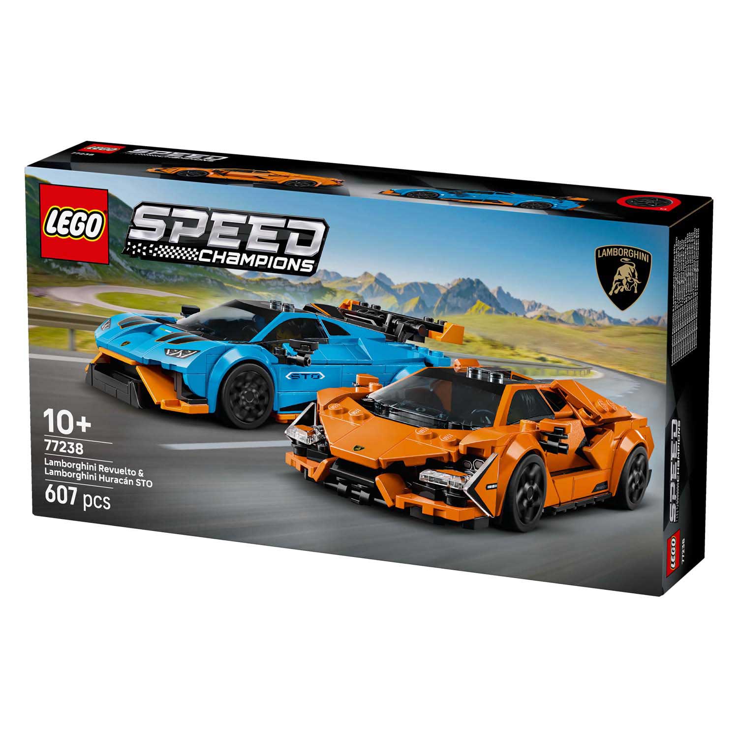 Lego Speed ​​Champions 77238 Lamborghini Revuelto und Huracan Sto