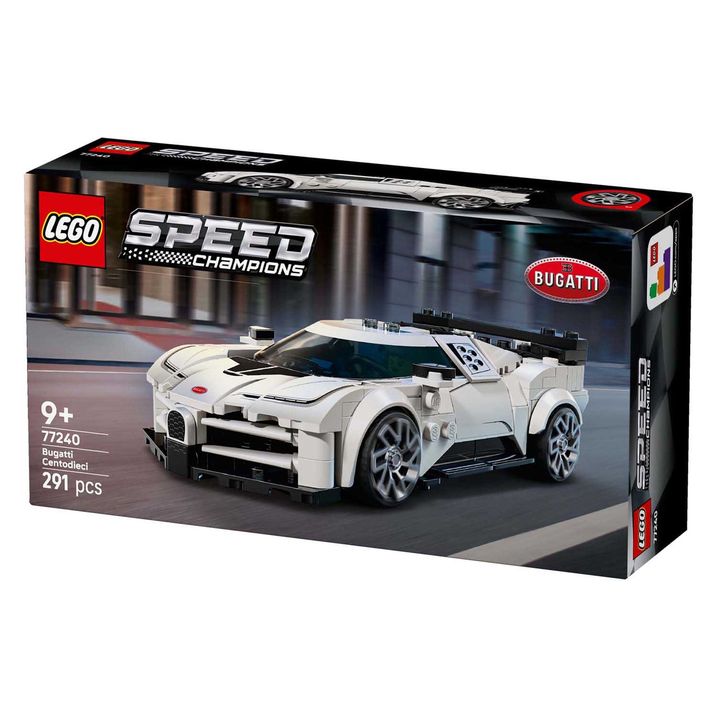 Lego Speed ​​Champions 77240 Bugatti Centodieci Hyper Sportwagen