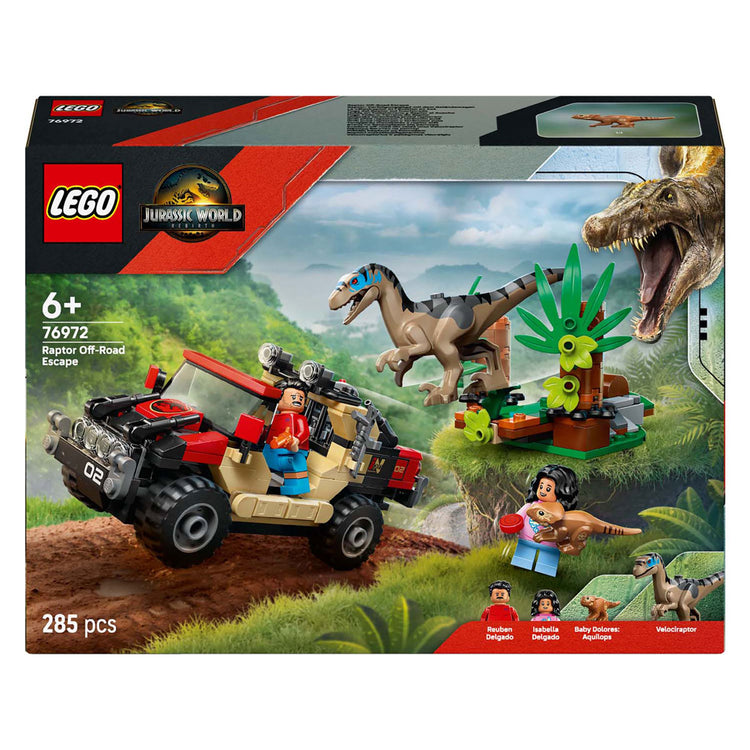 Lego Jurassic World 76972 Offroad -Lautstärke