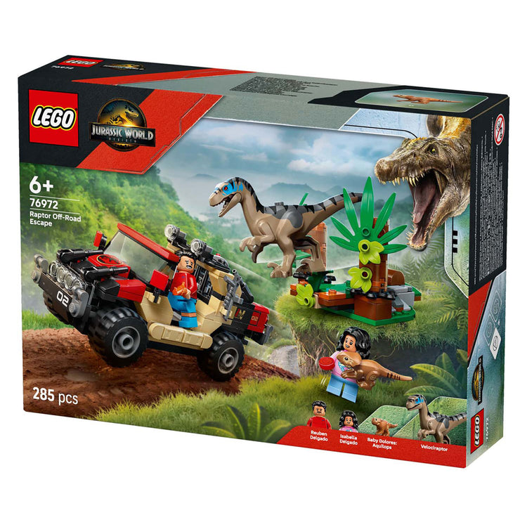 Lego Jurassic World 76972 Offroad -Lautstärke