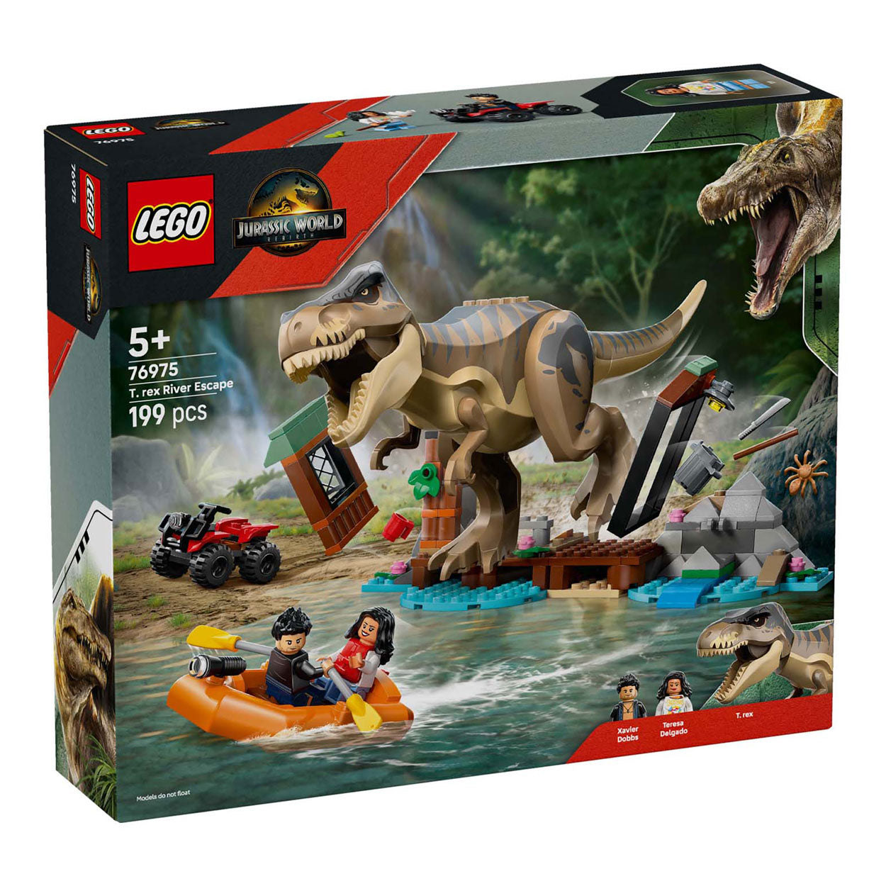 Lego Jurassic World 76975 t. Rex River Junkeling