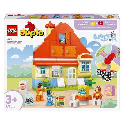 LEGO Duplo 10459 Huis van Bluey und ihre Familie mit Erinnerungsspiel