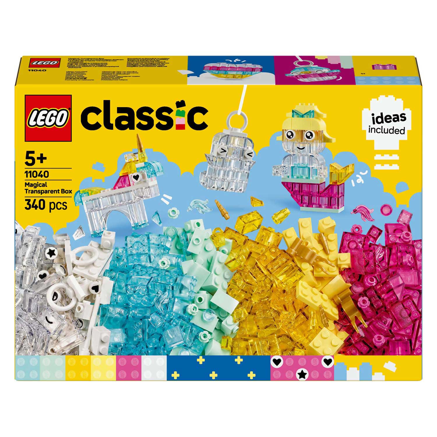 LEGO 11040 Klassische magische transparente Box