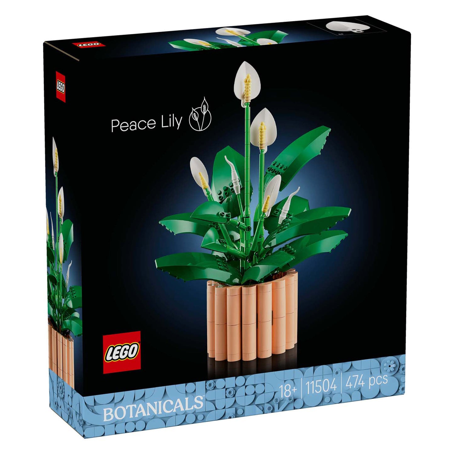 Lego Botanicals 11504 Friedenslilienblüten