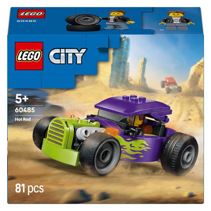 Lego City tolle Fahrzeuge 60485 Hot Rod | 2 Stk