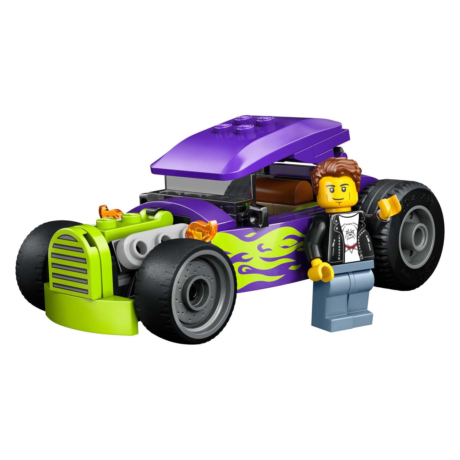 Lego City tolle Fahrzeuge 60485 Hot Rod | 2 Stk