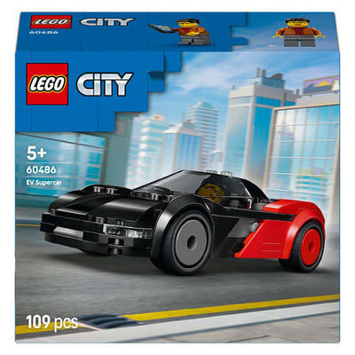 Lego City tolle Fahrzeuge 60486 EV Supersportwagen | 2 Stk