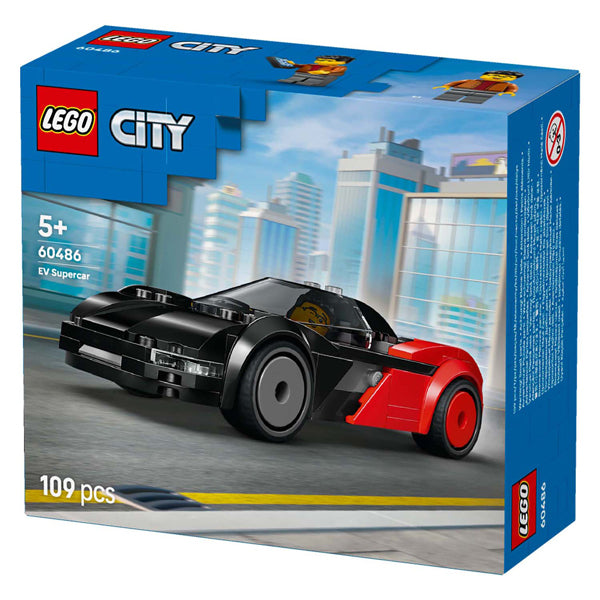 Lego City tolle Fahrzeuge 60486 EV Supersportwagen | 2 Stk