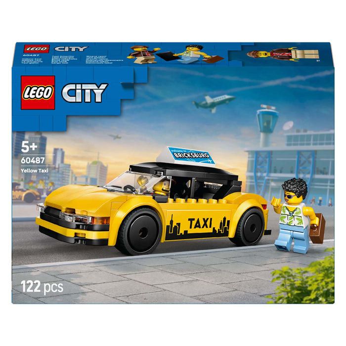 Lego City 60487 gelbes Taxi