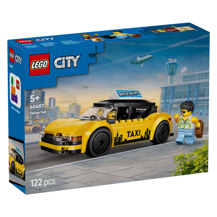 Lego City 60487 gelbes Taxi