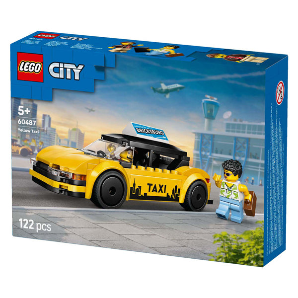 Lego City 60487 gelbes Taxi