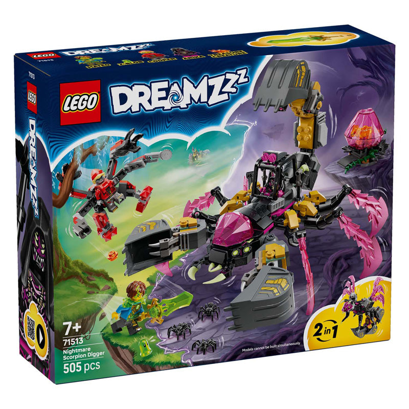 Lego Dreamzzz 71513 Albtraum-Skorpion-Bagger